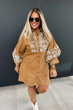 Load image into Gallery viewer, Willows in Fall Corduroy Dress
