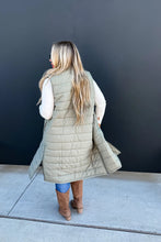Load image into Gallery viewer, PREORDER: Kendall Long Puffer Vest
