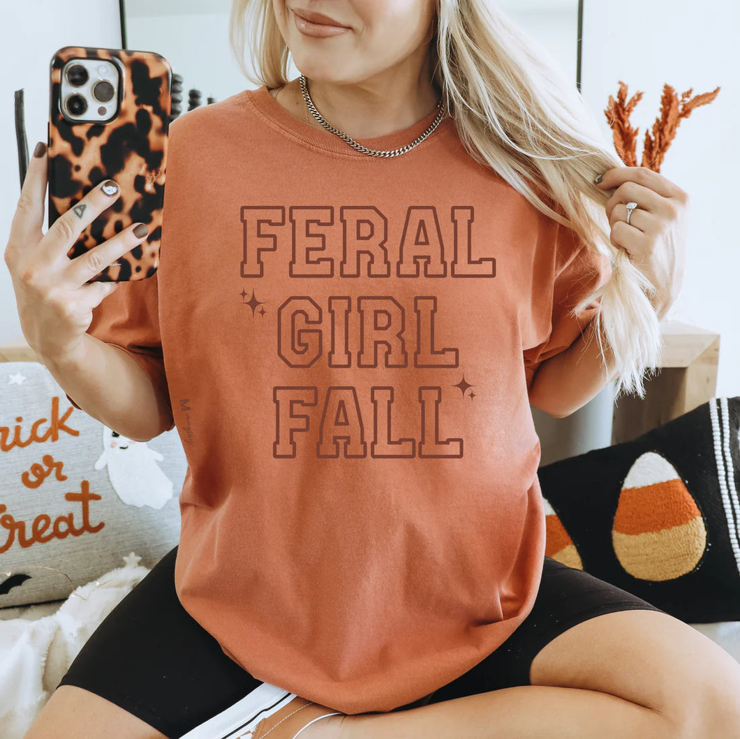 Feral Fall Girl Tee
