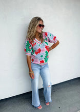 Load image into Gallery viewer, Brunch Babe Floral Top
