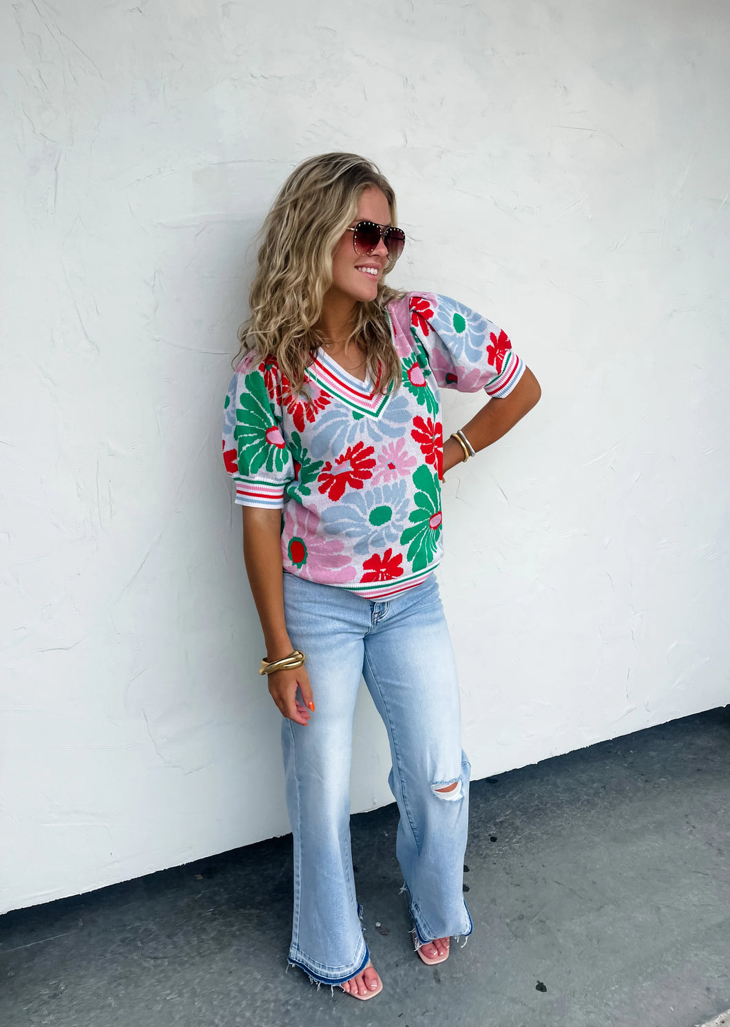 Brunch Babe Floral Top