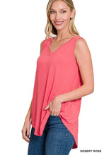 Load image into Gallery viewer, Back To Basics Sleeveless VNeck Top
