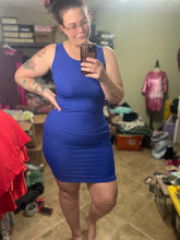 Load image into Gallery viewer, Blue Lagoon Bodycon Dress
