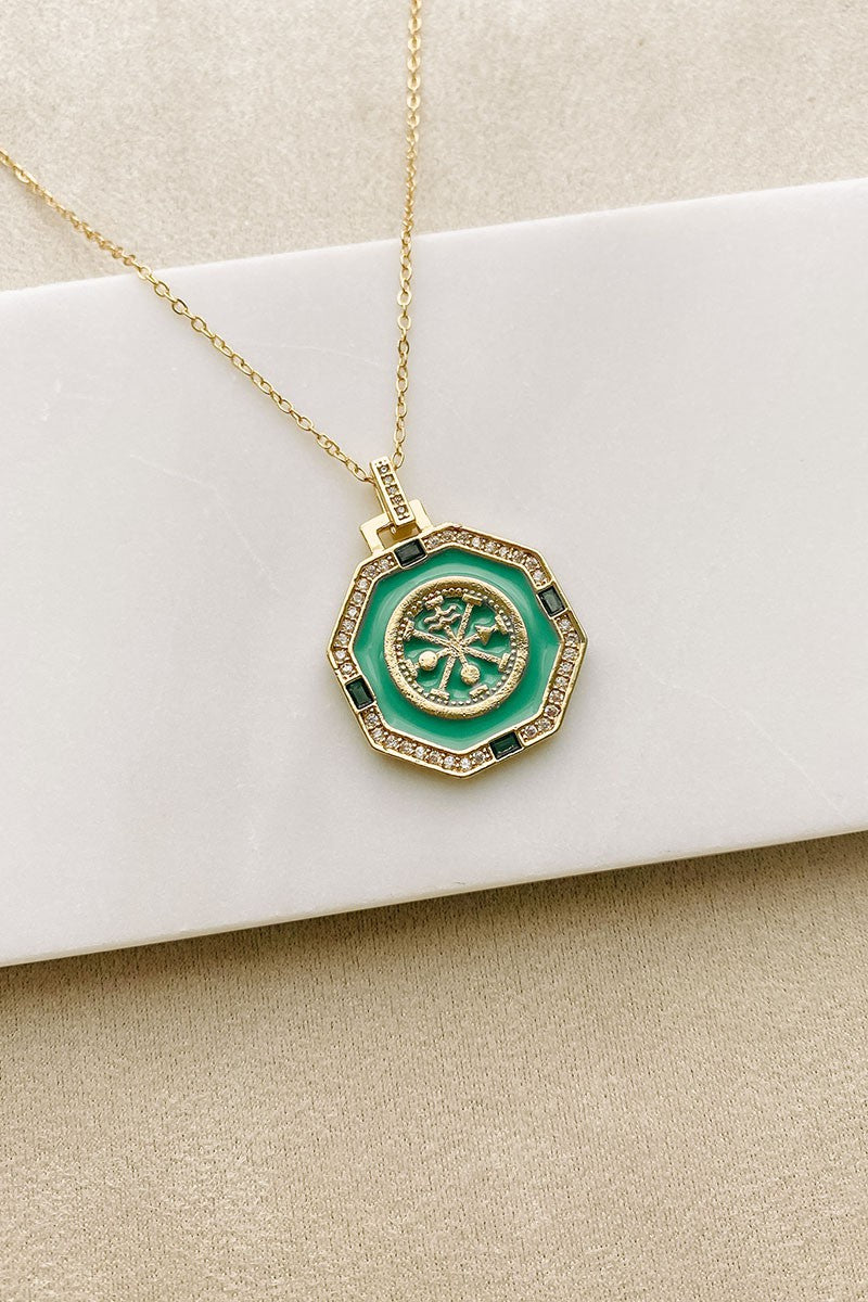 Your Way Compass Necklace