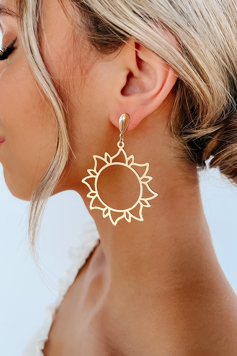The Bright Sun Earrings