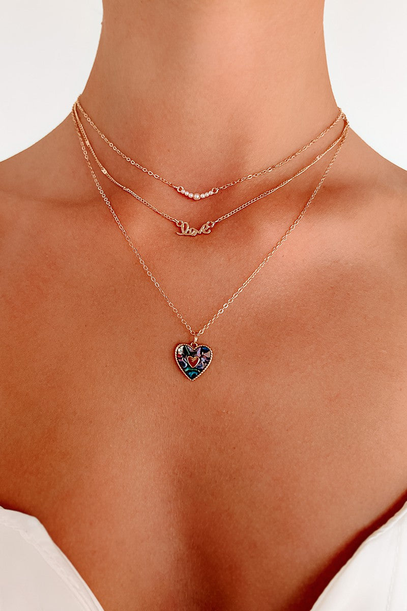 The Love Opal Necklace Set