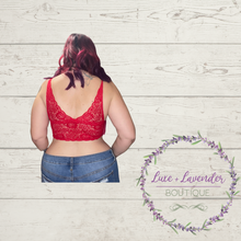 Load image into Gallery viewer, Lace Longline Bralette
