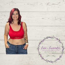 Load image into Gallery viewer, Lace Longline Bralette
