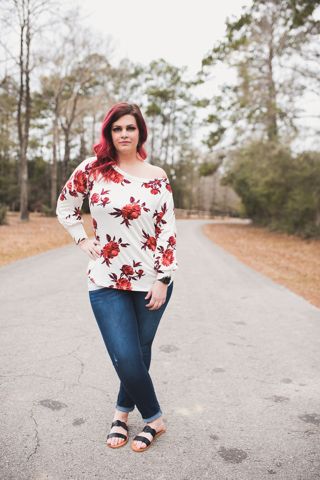 Caroline Spring Floral Top