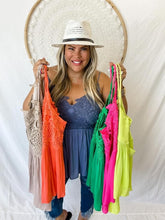 Load image into Gallery viewer, Lace Layering Tank
