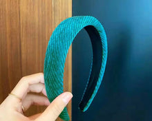 Load image into Gallery viewer, Corded Padded Fabric Headband
