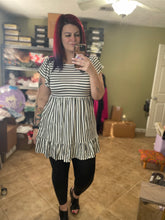 Load image into Gallery viewer, Brooke Striped Babydoll Dress
