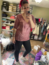 Load image into Gallery viewer, Marley VNeck Long Sleeve
